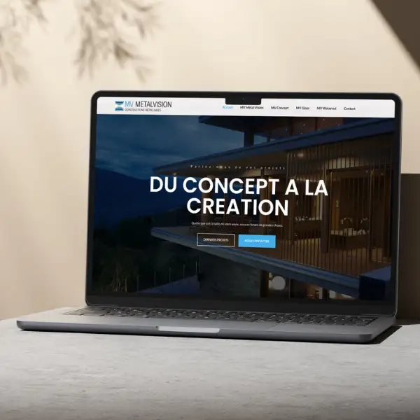 Site web Metalvision